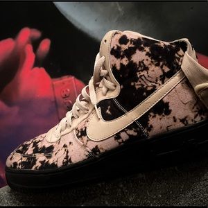 Bleached Air Force Ones